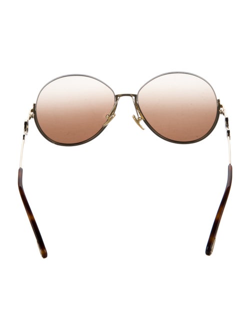 Chloé Aviator Mirrored Sunglasses