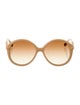 Chloé Oversize Gradient Sunglasses