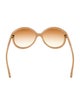 Chloé Oversize Gradient Sunglasses