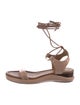 Chloé Crocodile Gladiator Sandals