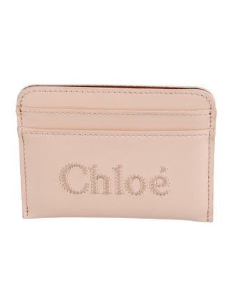 Chloé Leather Card Holder