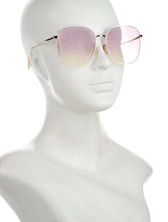 Chloé Oversize Gradient Sunglasses