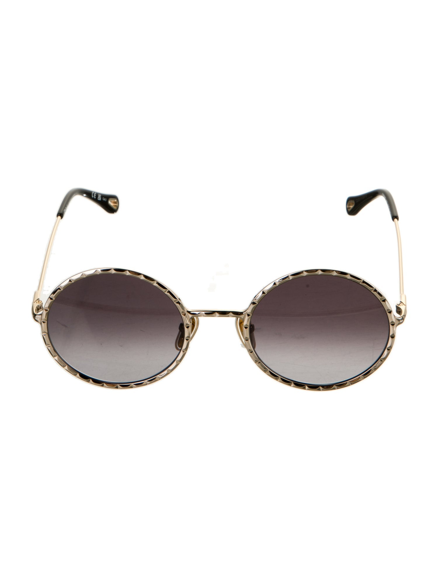 Chloé Round Gradient Sunglasses