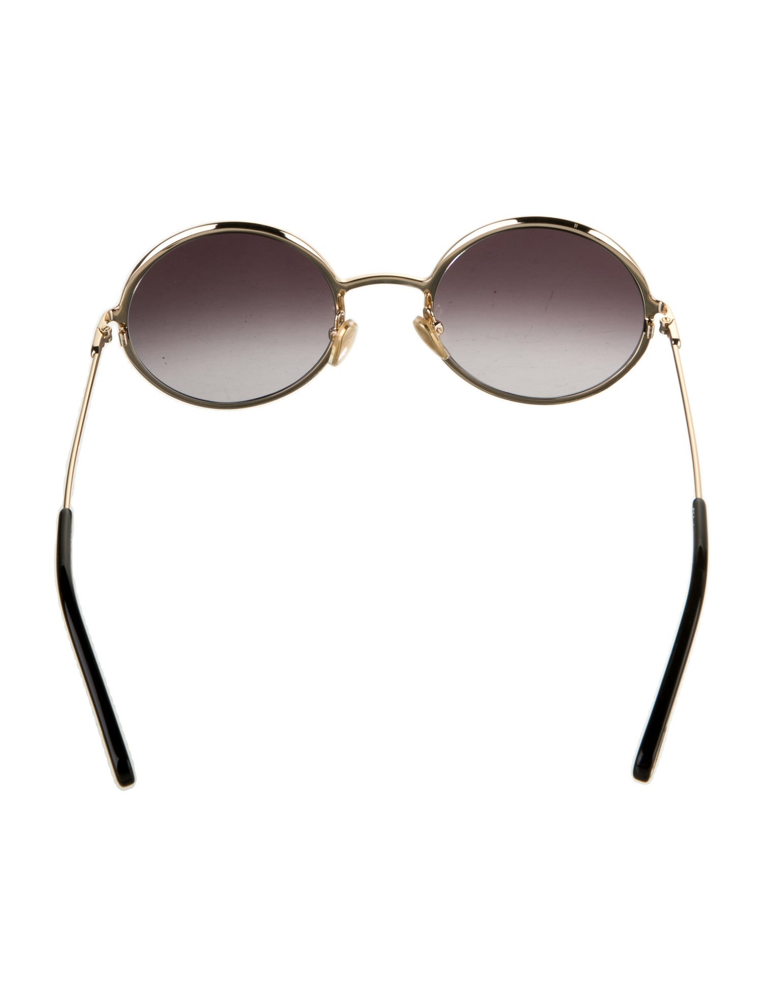 Chloé Round Gradient Sunglasses