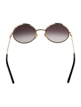 Chloé Round Gradient Sunglasses