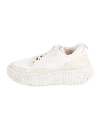 Chloé Colorblock Pattern Sneakers