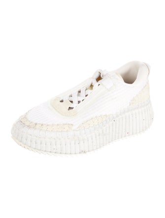 Chloé Colorblock Pattern Sneakers