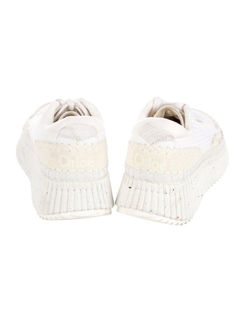 Chloé Colorblock Pattern Sneakers