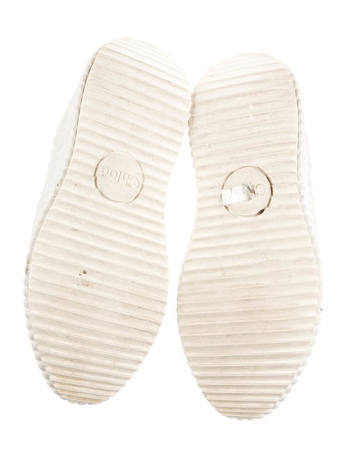 Chloé Colorblock Pattern Sneakers