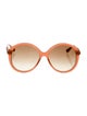 Chloé Oversize Gradient Sunglasses
