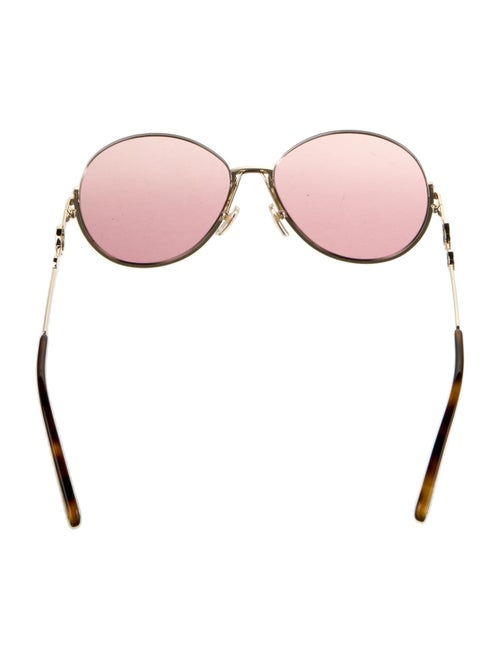 Chloé Round Mirrored Sunglasses