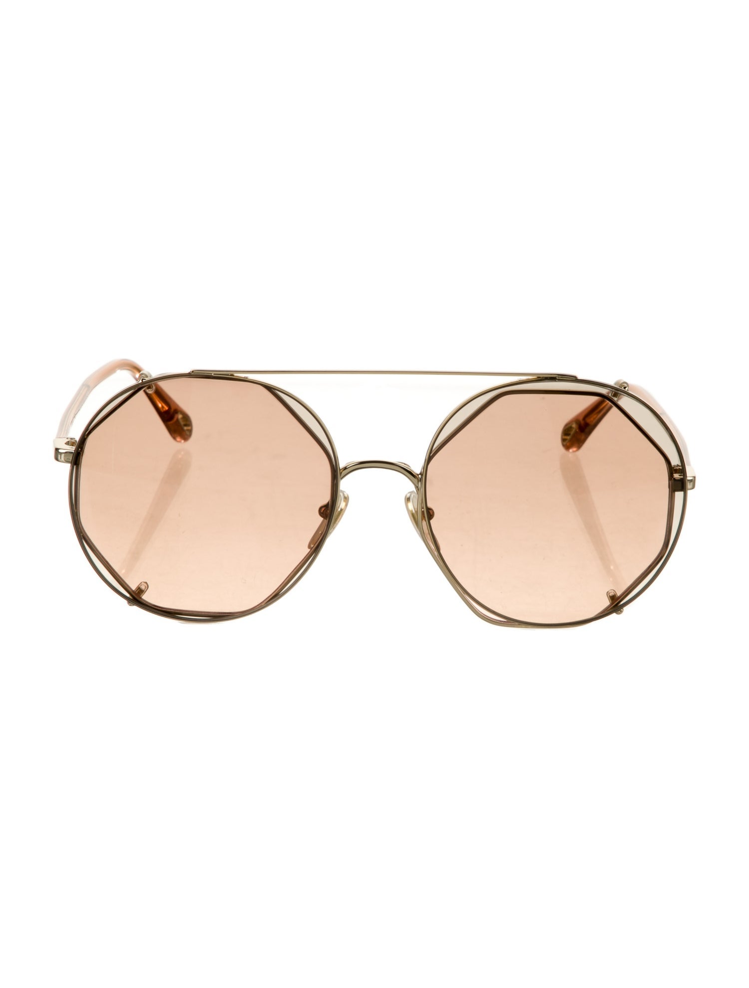 Chloé Aviator Tinted Sunglasses