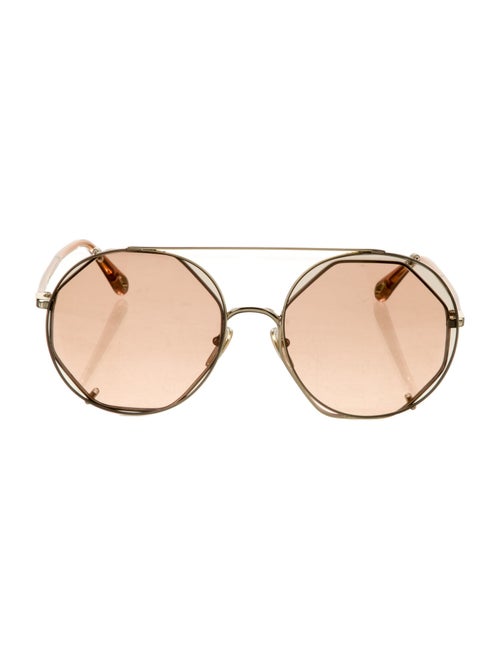 Chloé Aviator Tinted Sunglasses
