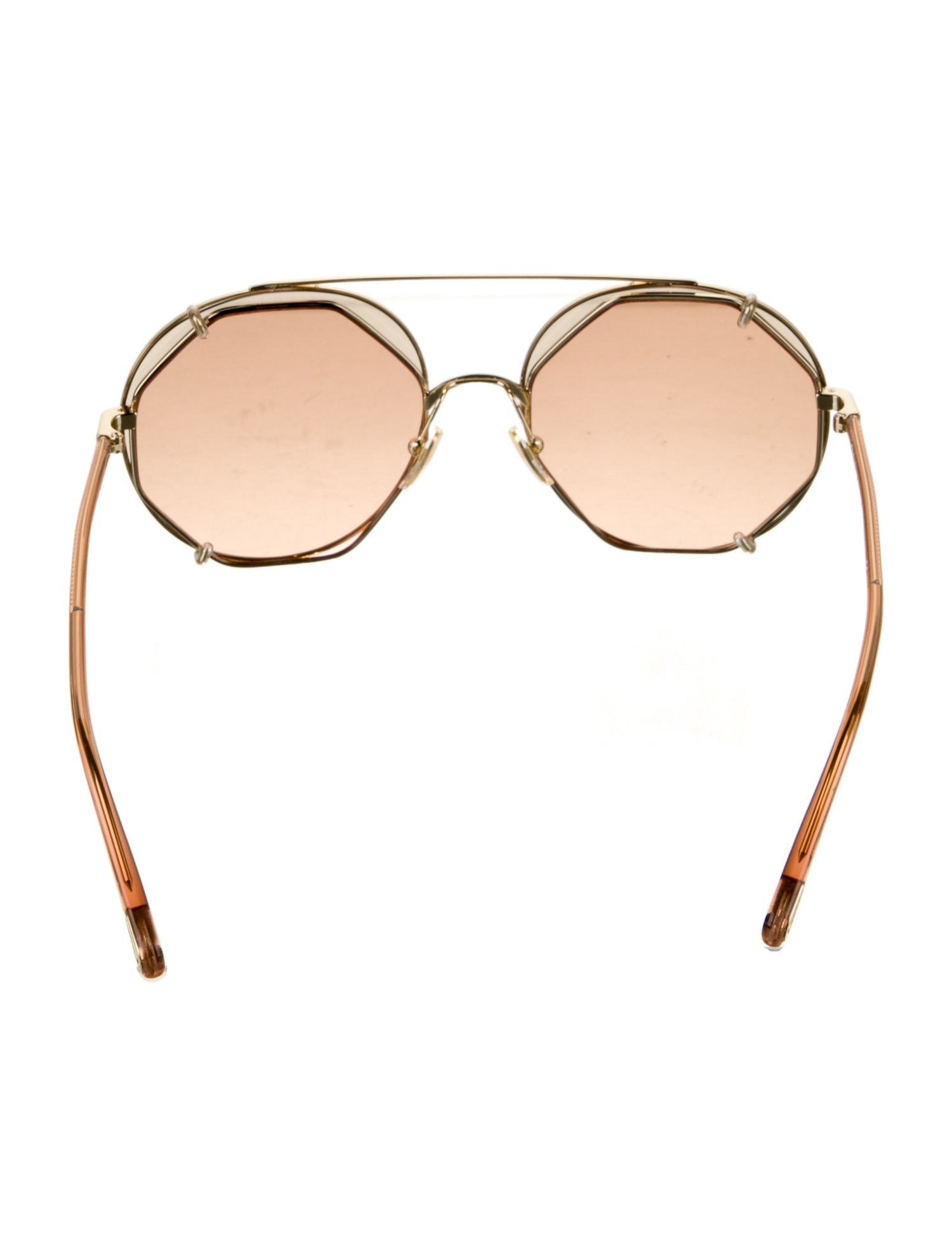 Chloé Aviator Tinted Sunglasses