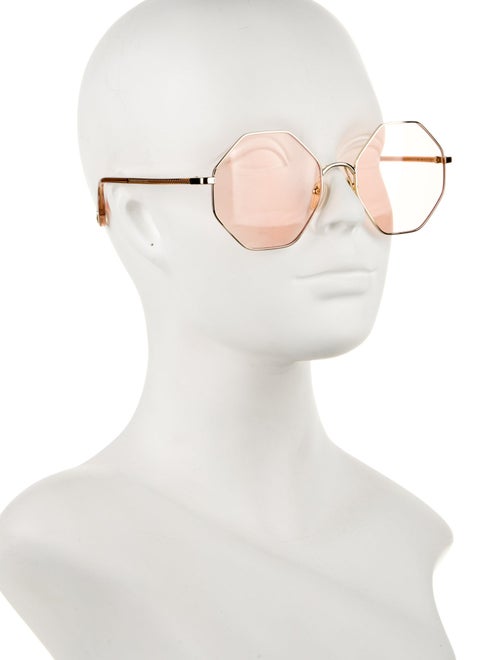 Chloé Aviator Tinted Sunglasses