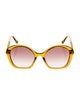 Chloé Oversize Gradient Sunglasses