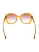 Chloé Oversize Gradient Sunglasses