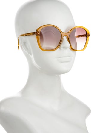 Chloé Oversize Gradient Sunglasses