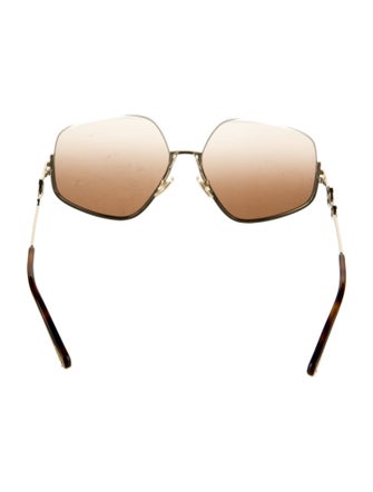 Chloé Oversize Gradient Sunglasses