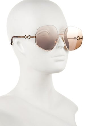 Chloé Oversize Gradient Sunglasses