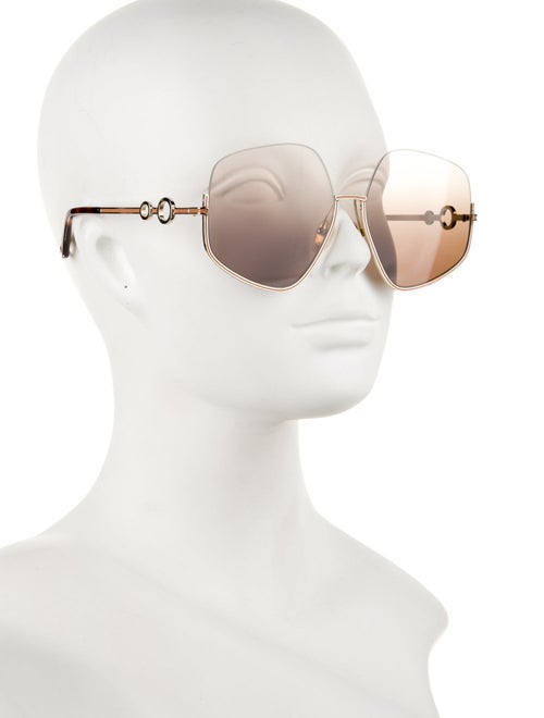 Chloé Oversize Gradient Sunglasses