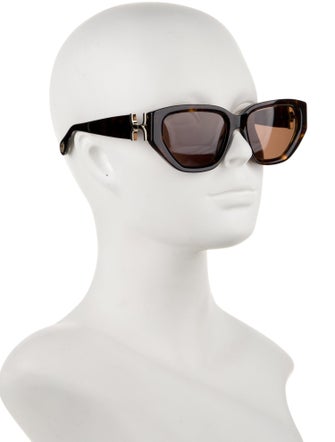 Chloé Square Tinted Sunglasses
