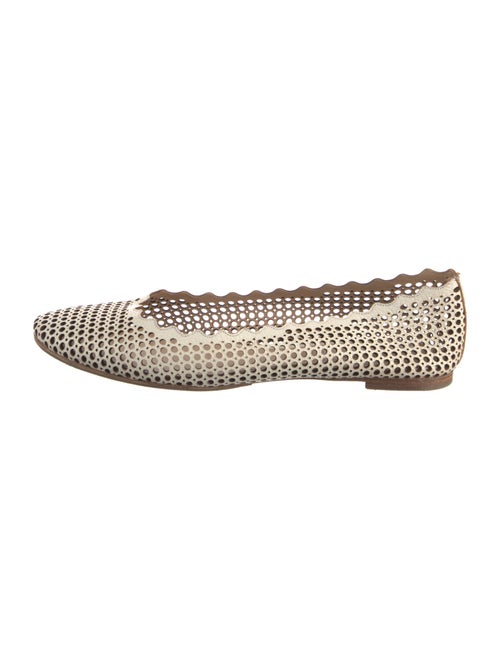 Chloé Leather Patterned Flats