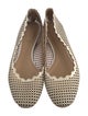 Chloé Leather Patterned Flats