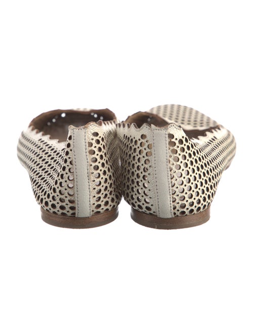 Chloé Leather Patterned Flats