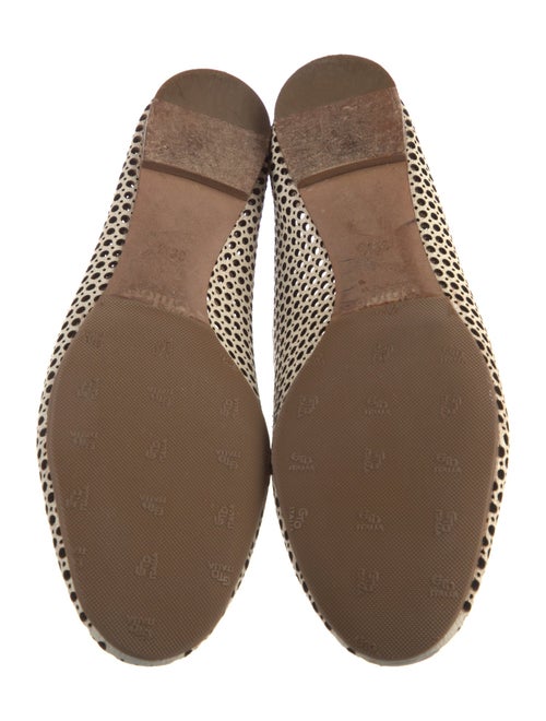 Chloé Leather Patterned Flats
