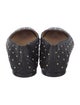 Chloé Leather Studded Accents Ballet Flats