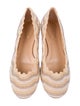 Chloé Suede Printed Ballet Flats