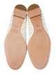 Chloé Leather Studded Accents Flats