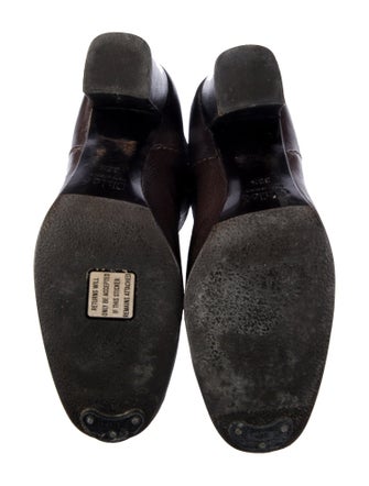 Chloé Leather Studded Accents Boots