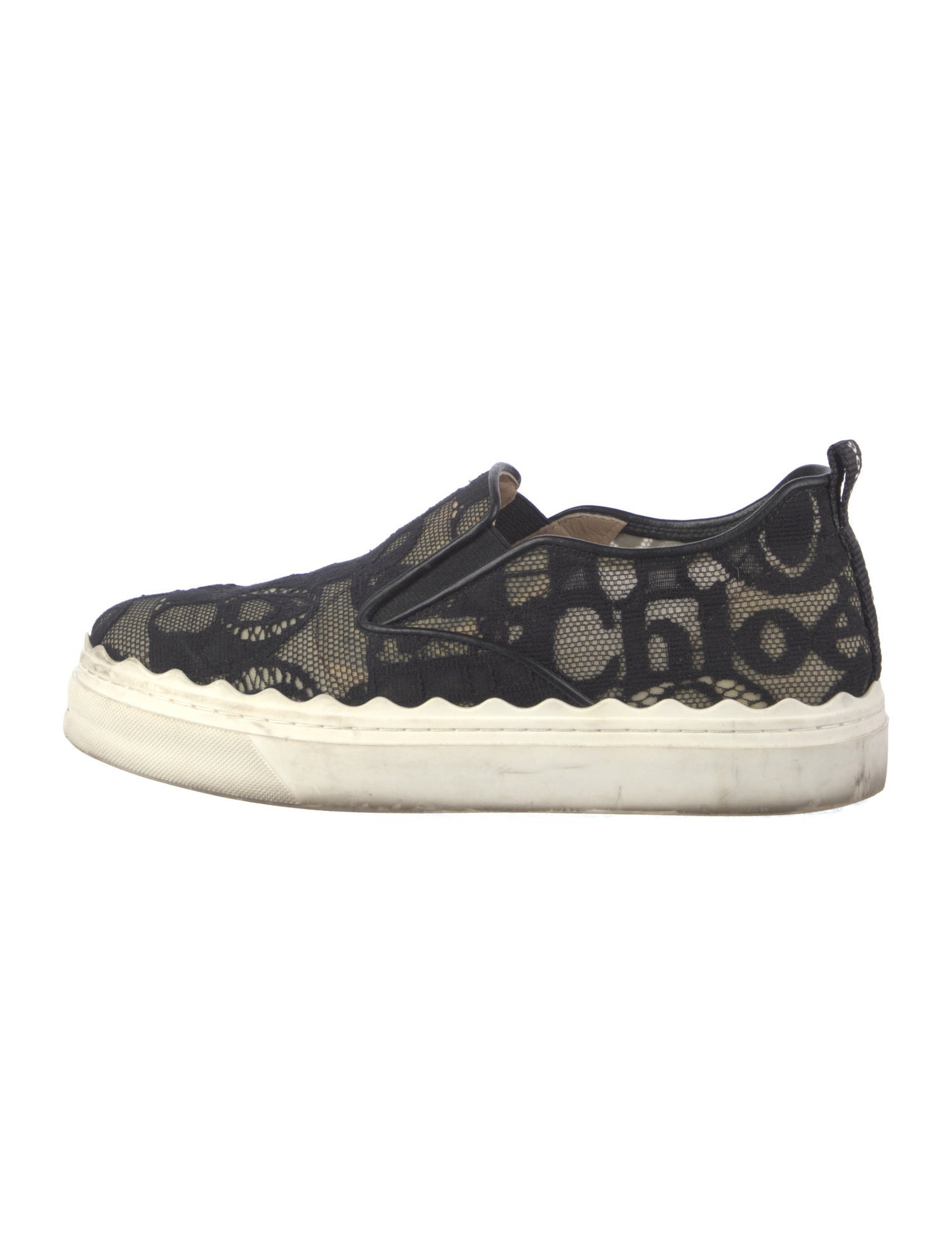 Chloé Lace Printed Sneakers