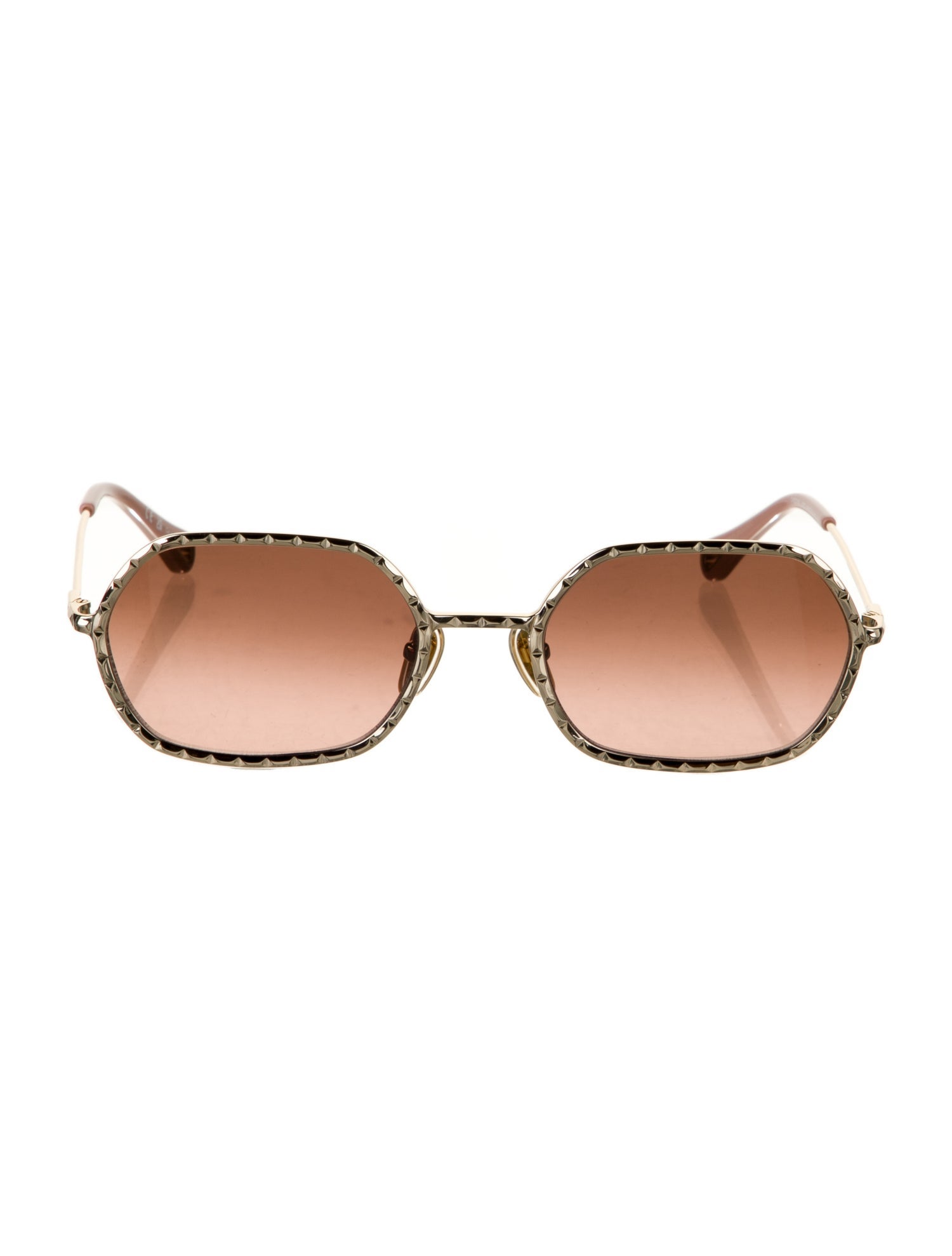 Chloé Square Gradient Sunglasses