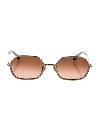 Chloé Square Gradient Sunglasses