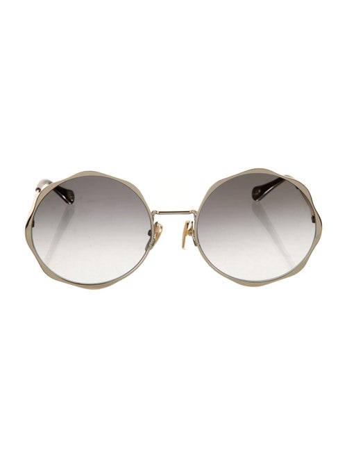 Chloé Round Gradient Sunglasses