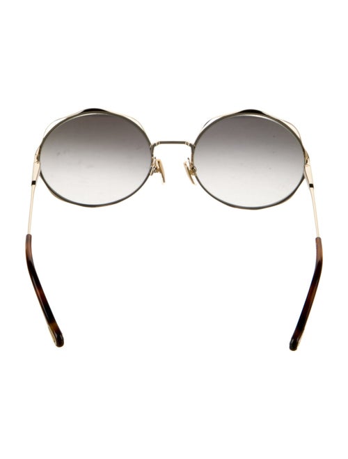 Chloé Round Gradient Sunglasses