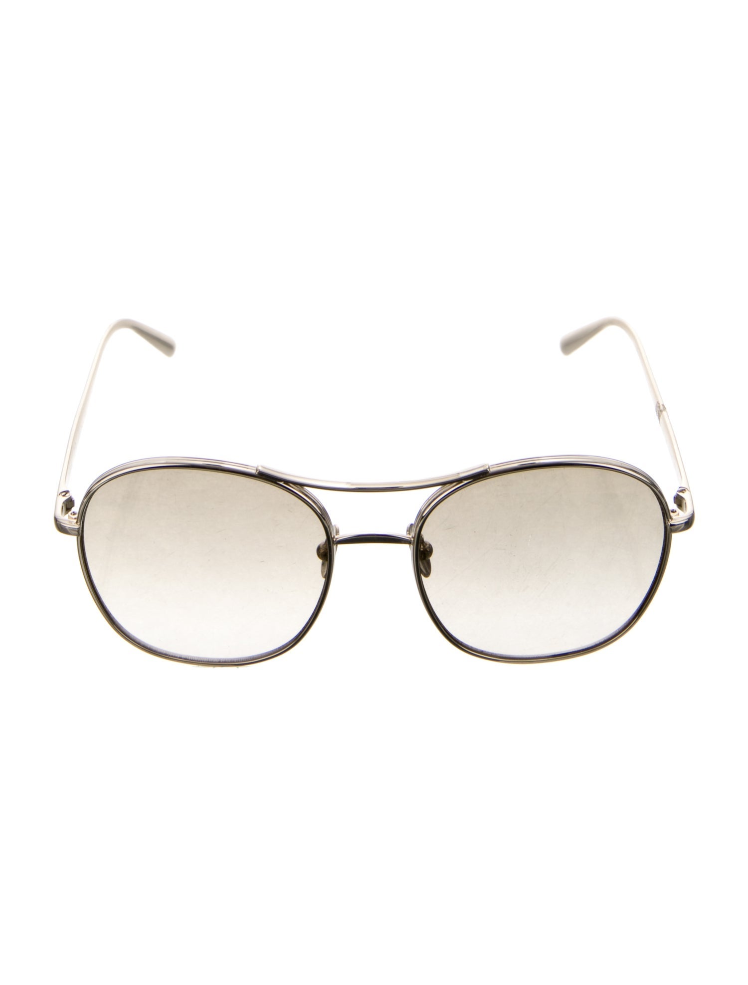 Chloé Round Gradient Sunglasses
