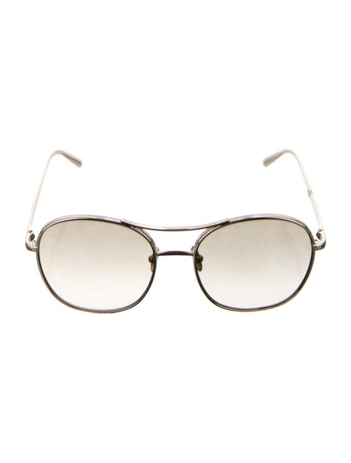 Chloé Round Gradient Sunglasses