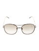 Chloé Round Gradient Sunglasses