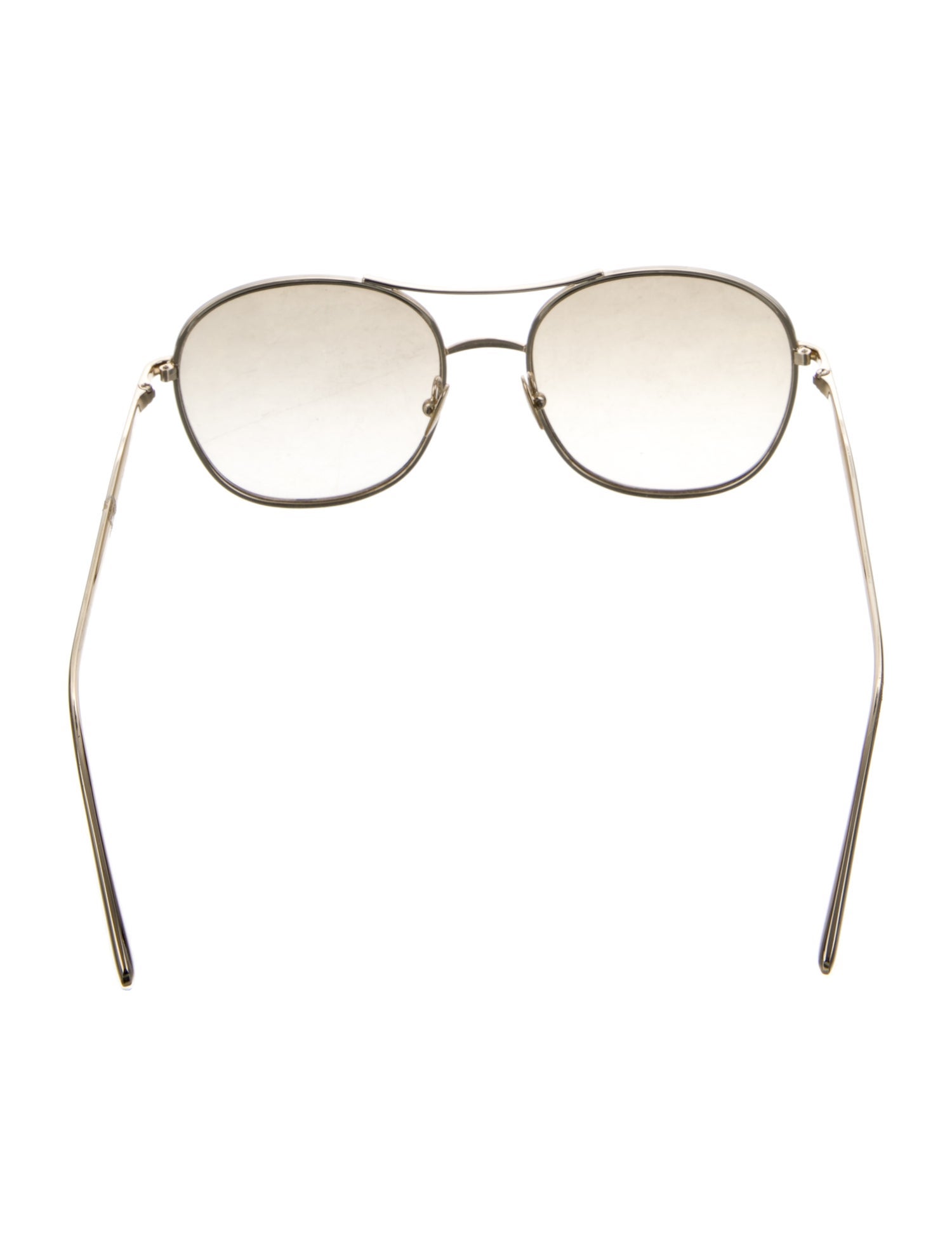 Chloé Round Gradient Sunglasses