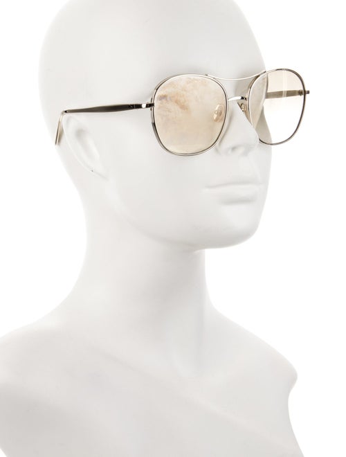 Chloé Round Gradient Sunglasses