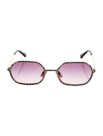 Chloé Square Gradient Sunglasses