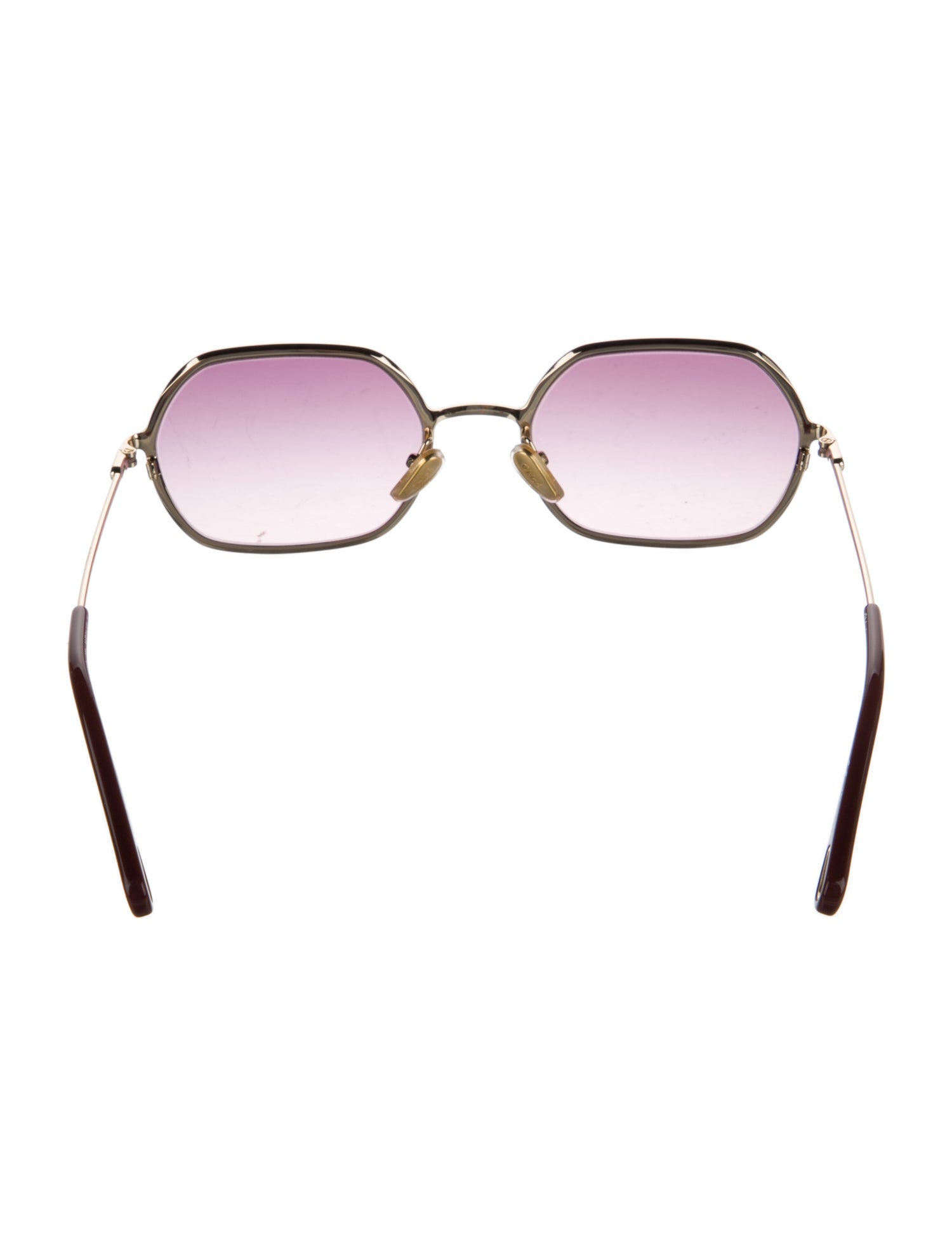 Chloé Square Gradient Sunglasses