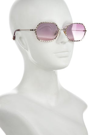 Chloé Square Gradient Sunglasses