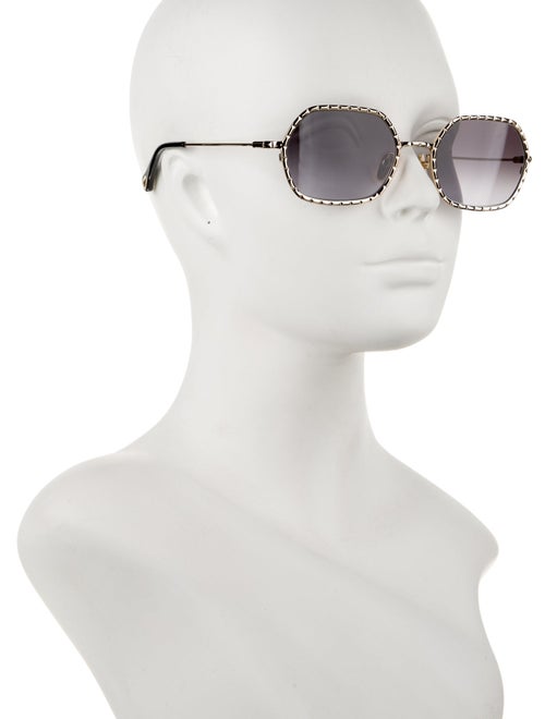 Chloé Square Gradient Sunglasses