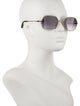 Chloé Square Gradient Sunglasses