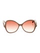 Chloé Oversize Gradient Sunglasses